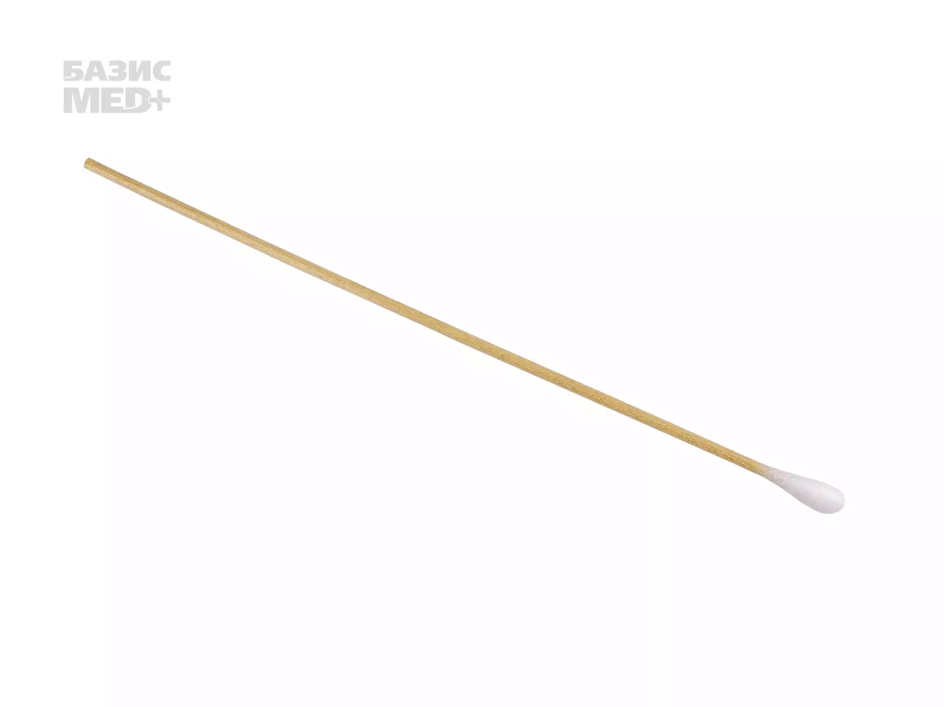 Зонд-тампон (дерево/хлопок) без пробирки нестерильный