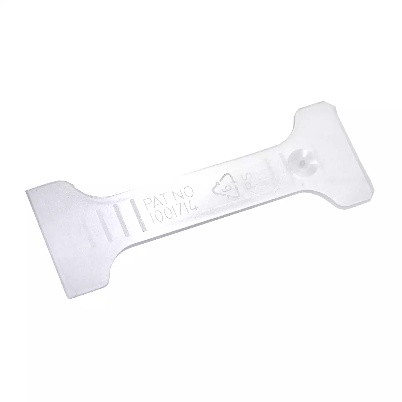 Шпатель для растяжки мазков, размер 76*26мм, пластиковый