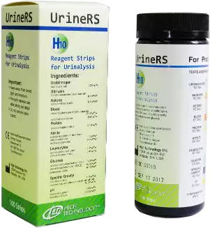 Тест-полоски диагностические UrineRS H10 (HT-UR-7000) упаковка 100шт (необходимо предоставить серийный номер аппарата)