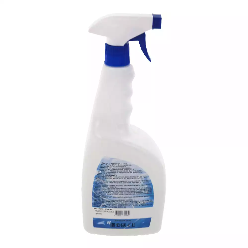 Абактерил - АКТИВ 1,0л, с триггером, кожный антисептик и дезинфектант для поверхностей (готовый раствор), изопропиловый спирт – 64,0%