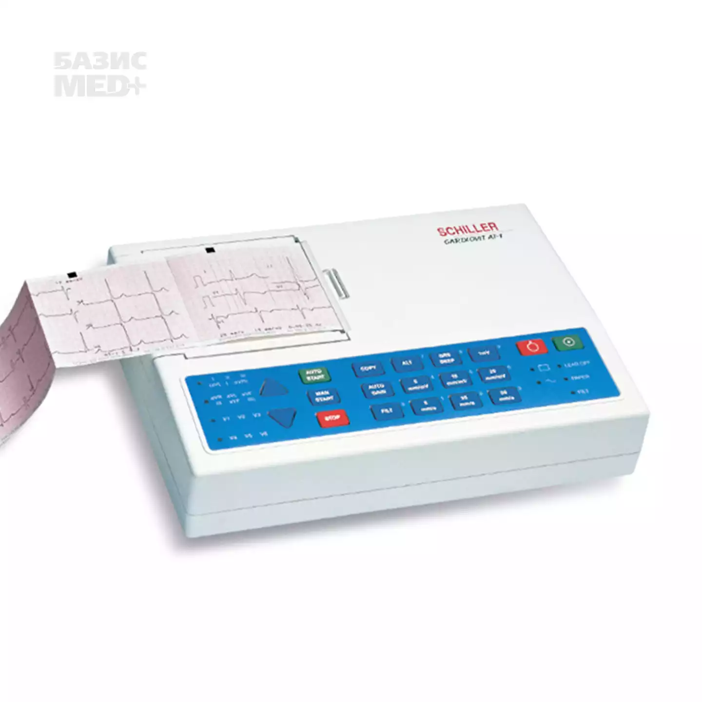 Электрокардиограф Schiller Cardiovit AT-1 (3-канальный, без экрана, встроенный термопринтер, питание от сети и аккумулятора