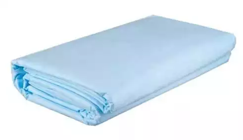 Простыня 70*200см, материал Спанбонд 20/м2, нестерильная, голубая